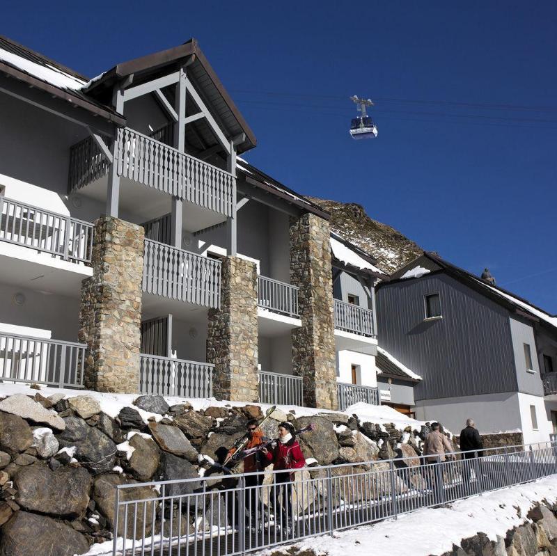 Pierre & Vacances Residence Le Montana La Mongie Exteriör bild