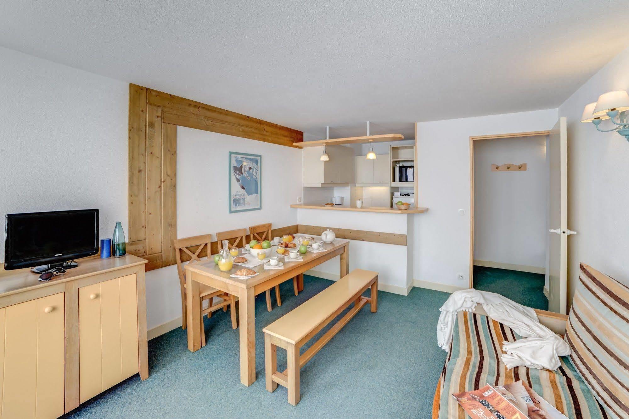 Pierre & Vacances Residence Le Montana La Mongie Exteriör bild