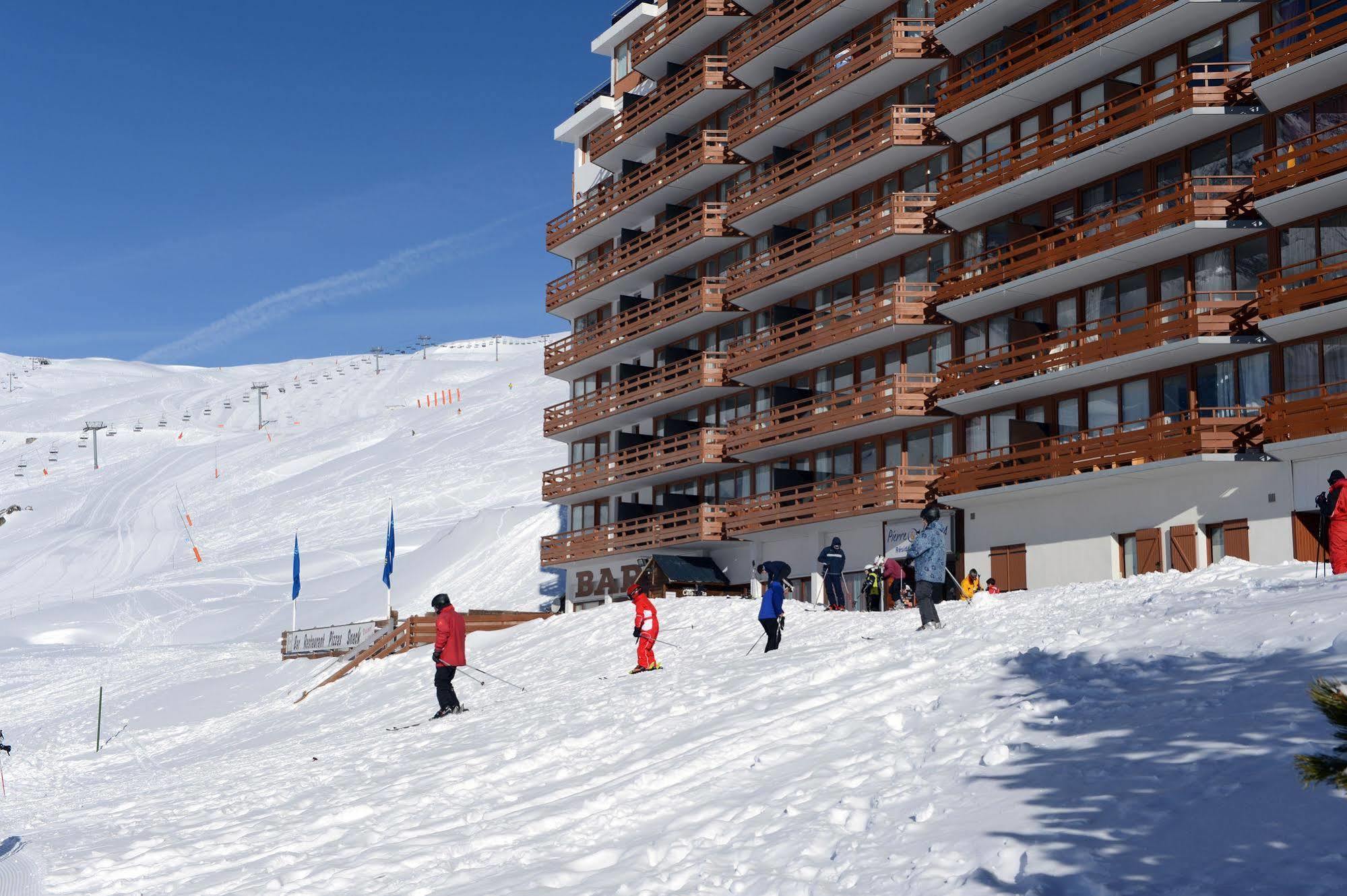 Pierre & Vacances Residence Le Montana La Mongie Exteriör bild